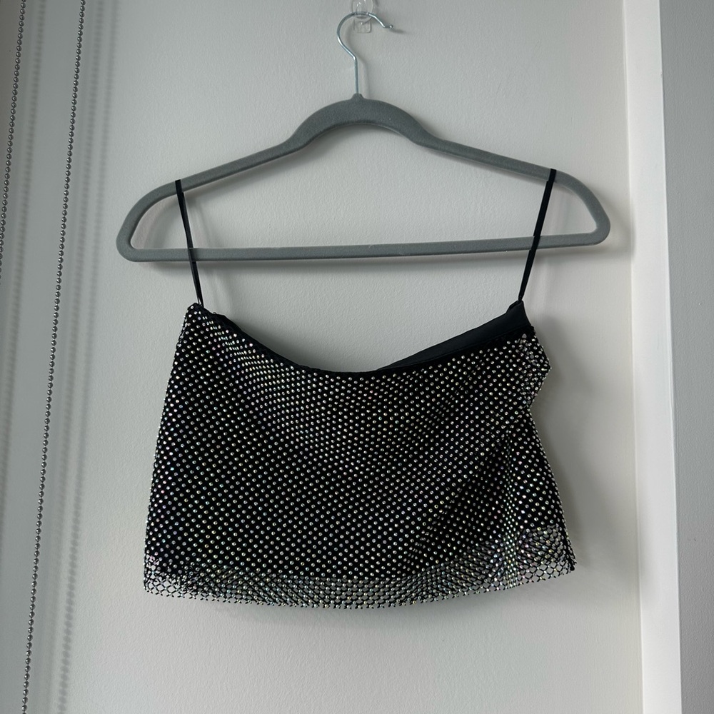 SLA the Label Glitter Top - XS
